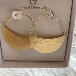 House of Harlow, hoop, Gold tone